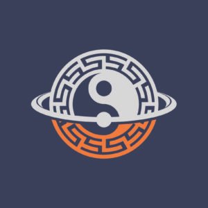 Yin Yang World Logo